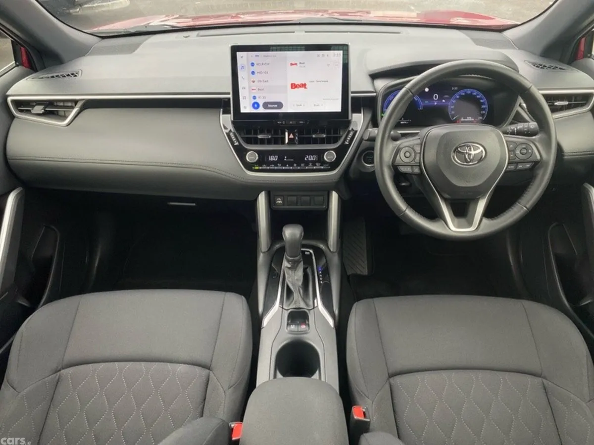 Toyota Corolla Cross SUV, Petrol Hybrid, 2023, Red