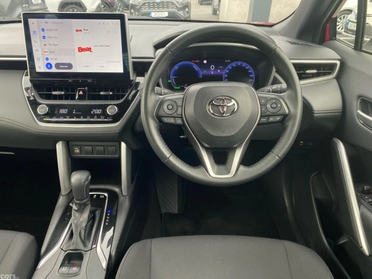 Toyota Corolla Cross SUV, Petrol Hybrid, 2023, Red