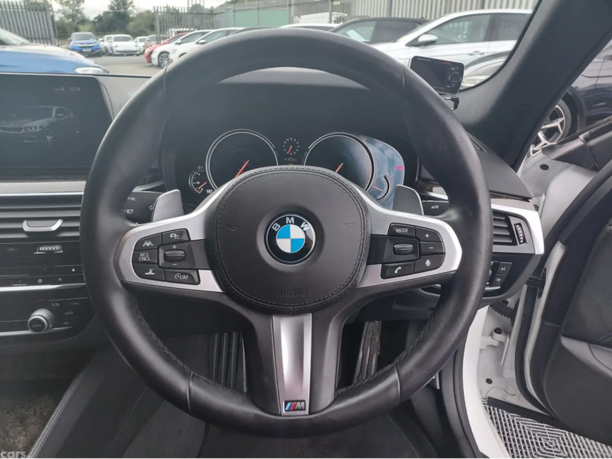 BMW 5-Series Saloon, Diesel, 2017, White
