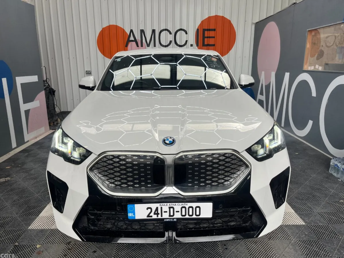 BMW iX2 SUV, Electric, 2024, White