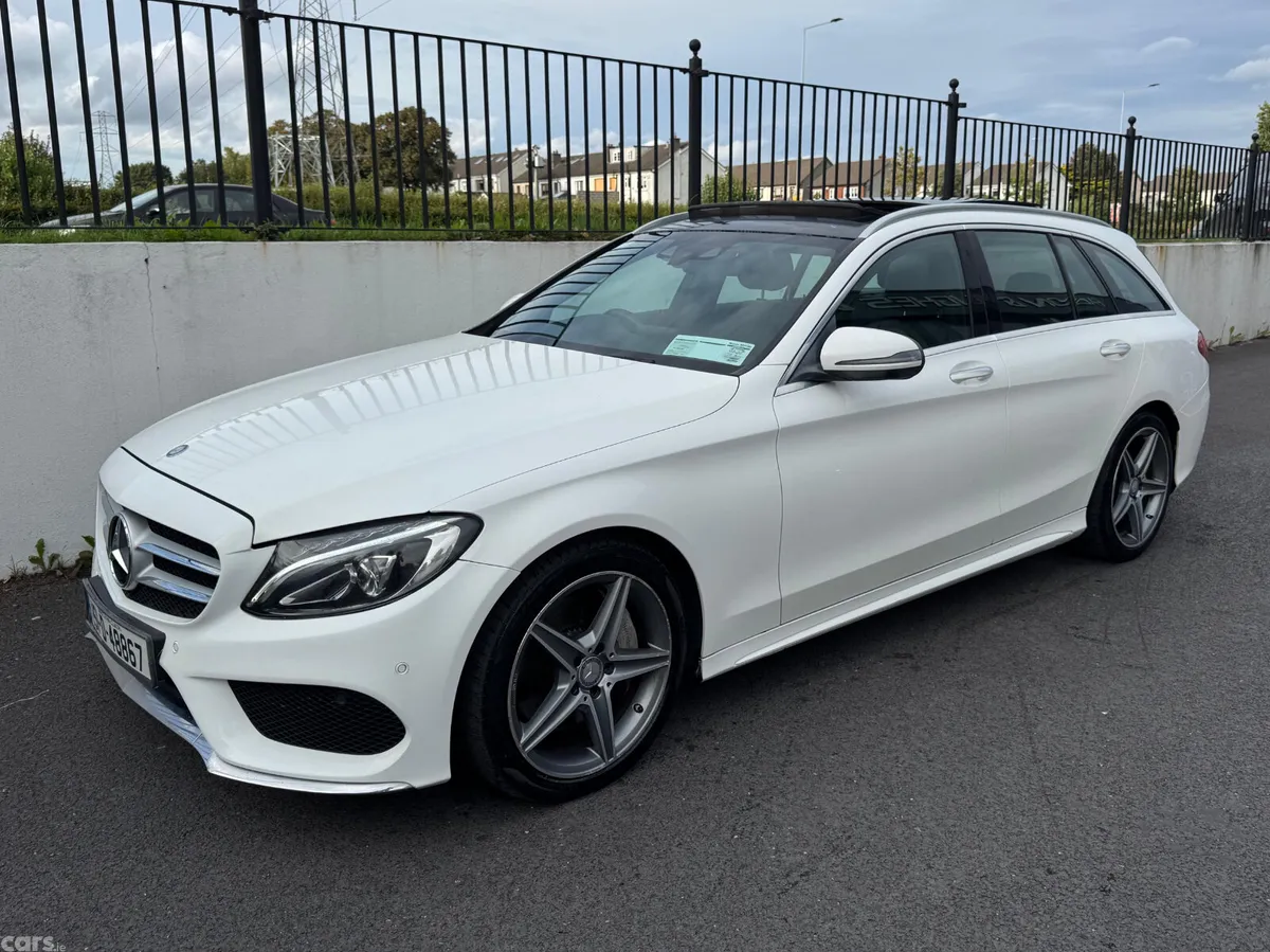 Mercedes-Benz C-Class Estate, Diesel Hybrid, 2015, White