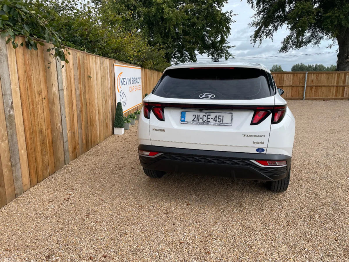 Hyundai Tucson SUV, Petrol Hybrid, 2021, White
