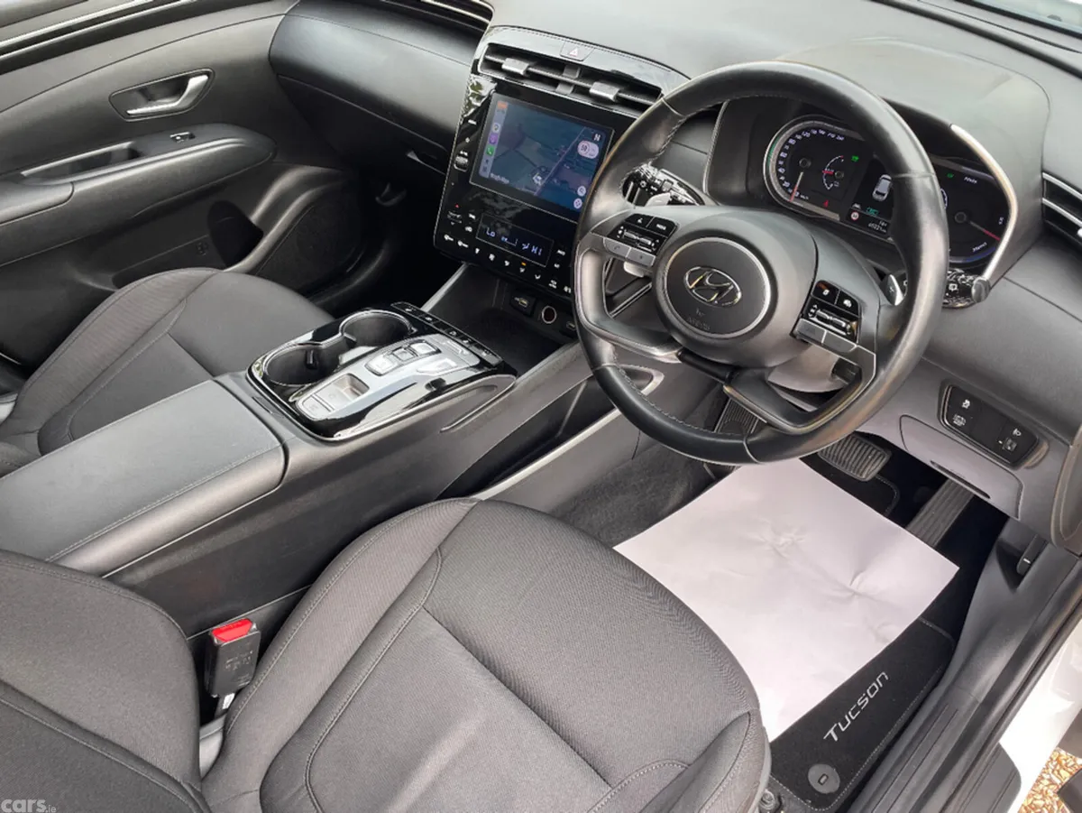 Hyundai Tucson SUV, Petrol Hybrid, 2021, White