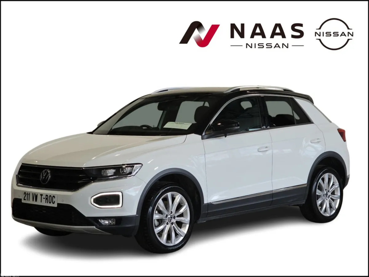 Volkswagen T-Roc SUV, Diesel, 2021, White