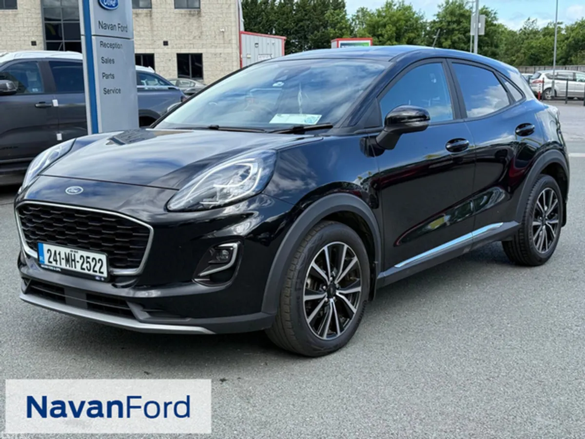 Ford Puma MPV, Petrol Hybrid, 2024, Black