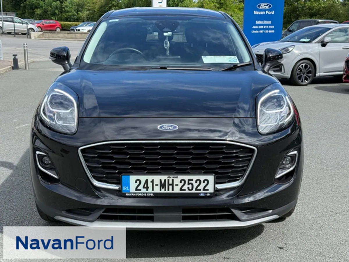 Ford Puma MPV, Petrol Hybrid, 2024, Black