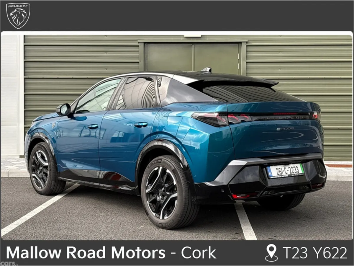 Peugeot 3008 SUV, Electric, 2026, Blue