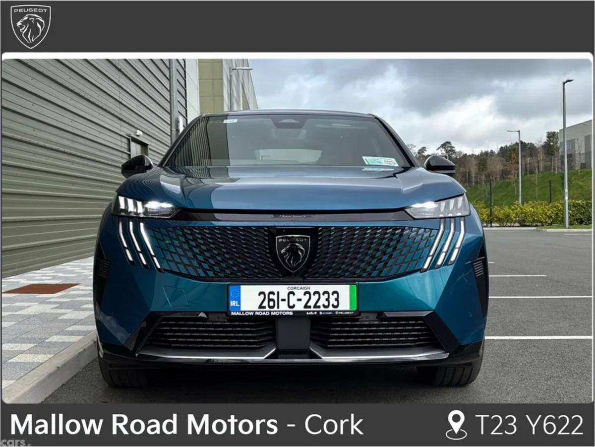Peugeot 3008 SUV, Electric, 2026, Blue