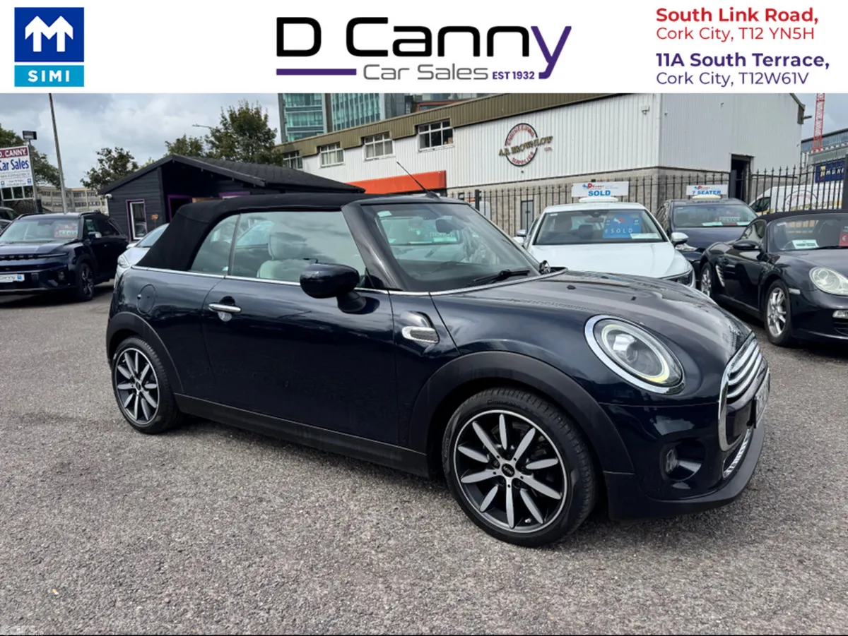 Mini Cooper Convertible, Petrol, 2020, Blue