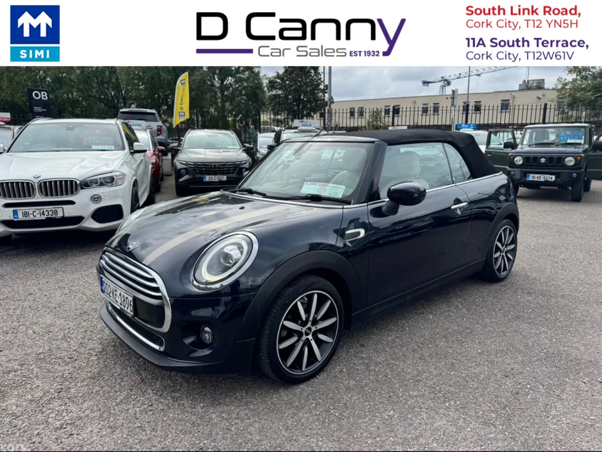 Mini Cooper Convertible, Petrol, 2020, Blue