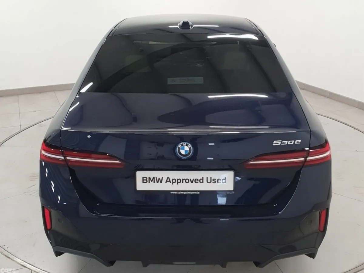 BMW 5-Series Saloon, Petrol Plug-in Hybrid, 2026, Blue