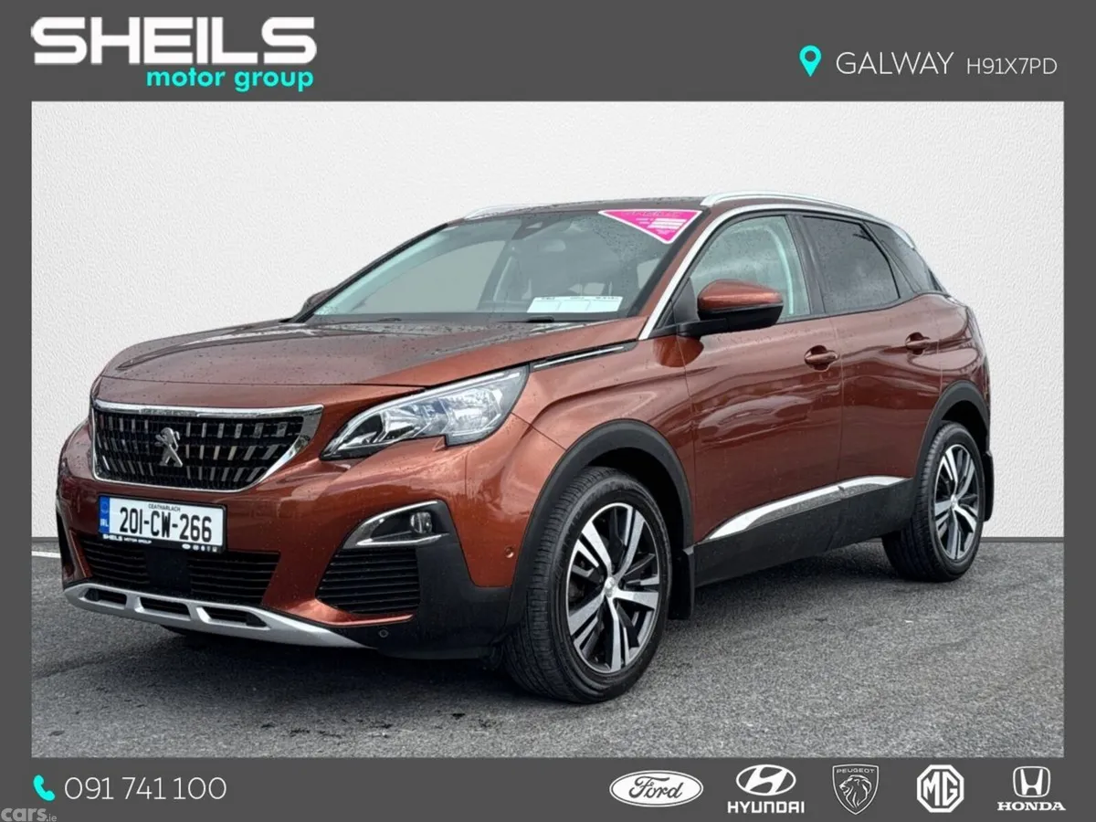 Peugeot 3008 MPV, Petrol, 2020, Brown