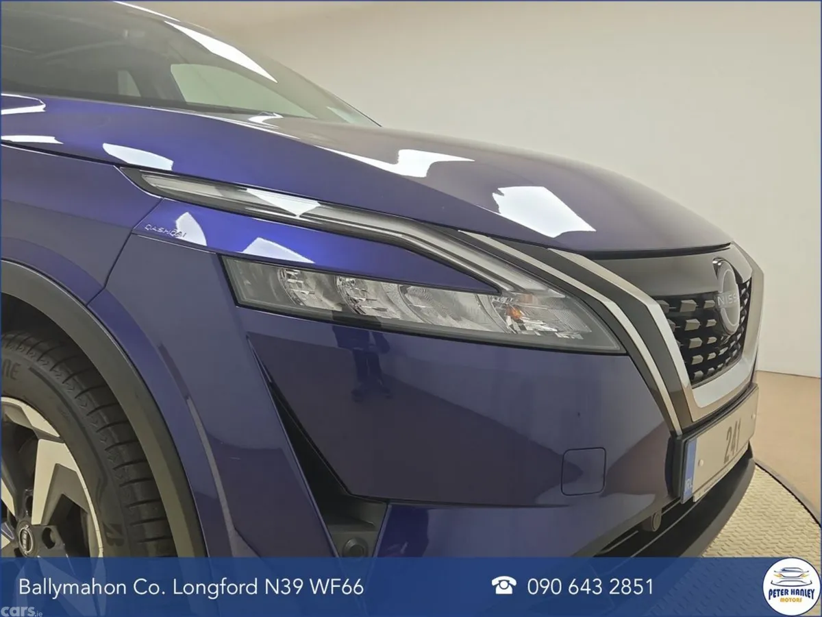 Nissan Qashqai SUV, Petrol Hybrid, 2024, Blue