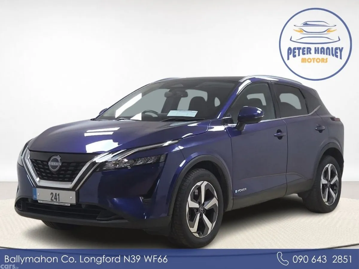 Nissan Qashqai SUV, Petrol Hybrid, 2024, Blue