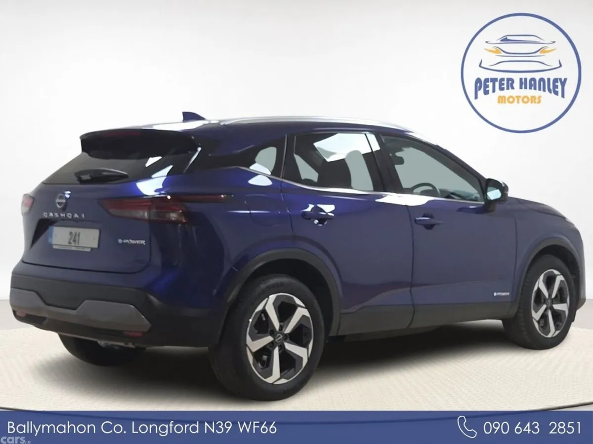 Nissan Qashqai SUV, Petrol Hybrid, 2024, Blue