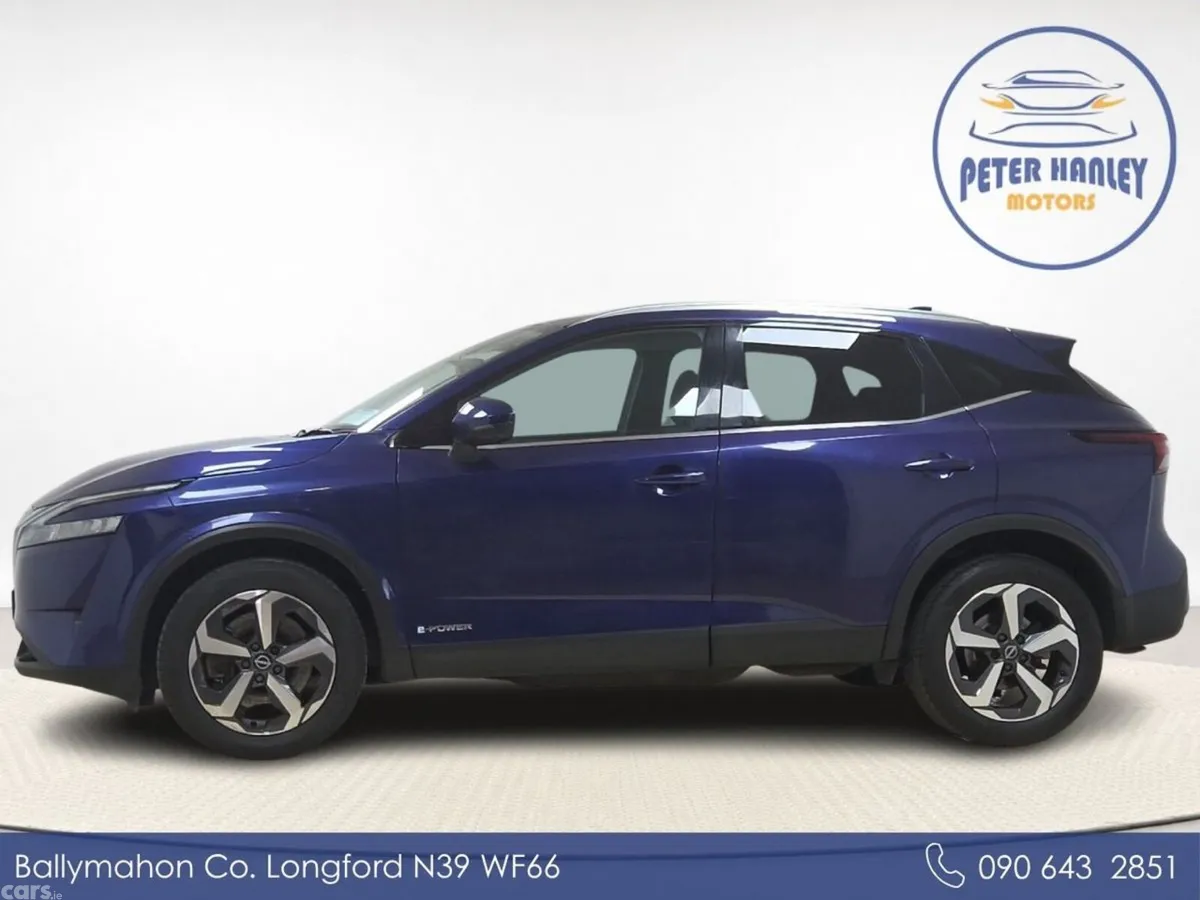 Nissan Qashqai SUV, Petrol Hybrid, 2024, Blue