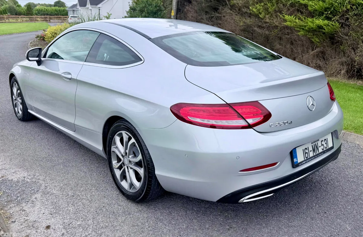 Mercedes-Benz C-Class Coupe, Diesel, 2016, Silver