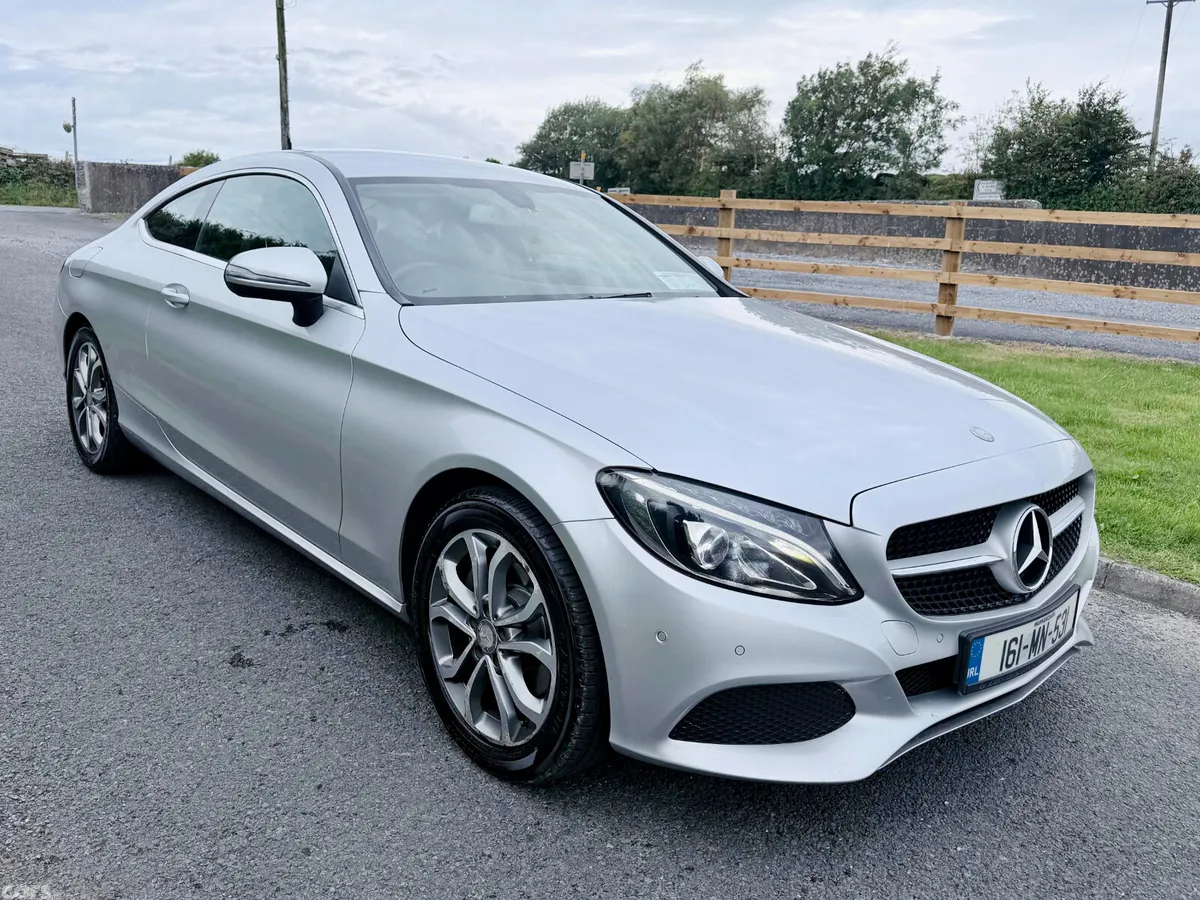 Mercedes-Benz C-Class Coupe, Diesel, 2016, Silver