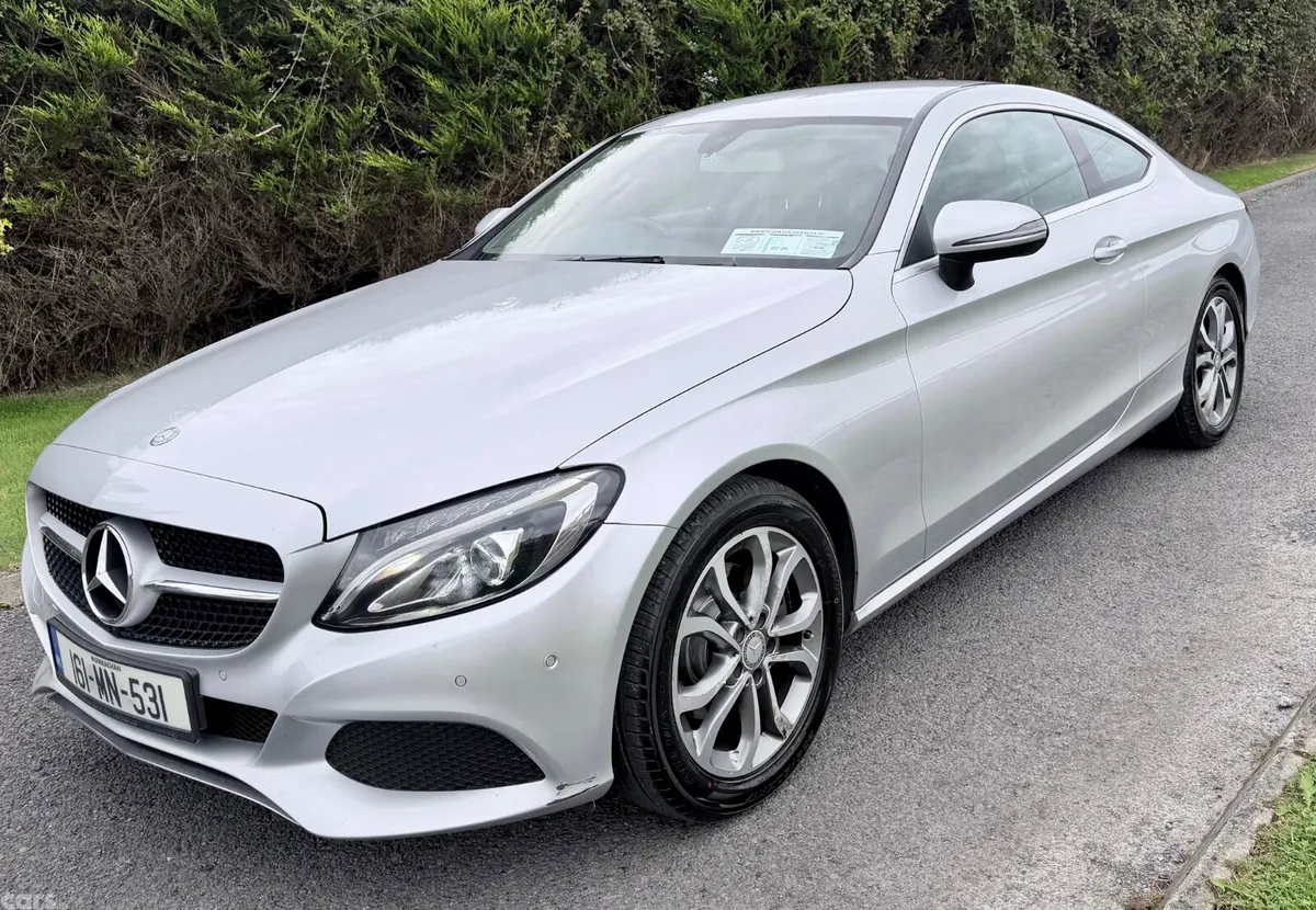 Mercedes-Benz C-Class Coupe, Diesel, 2016, Silver
