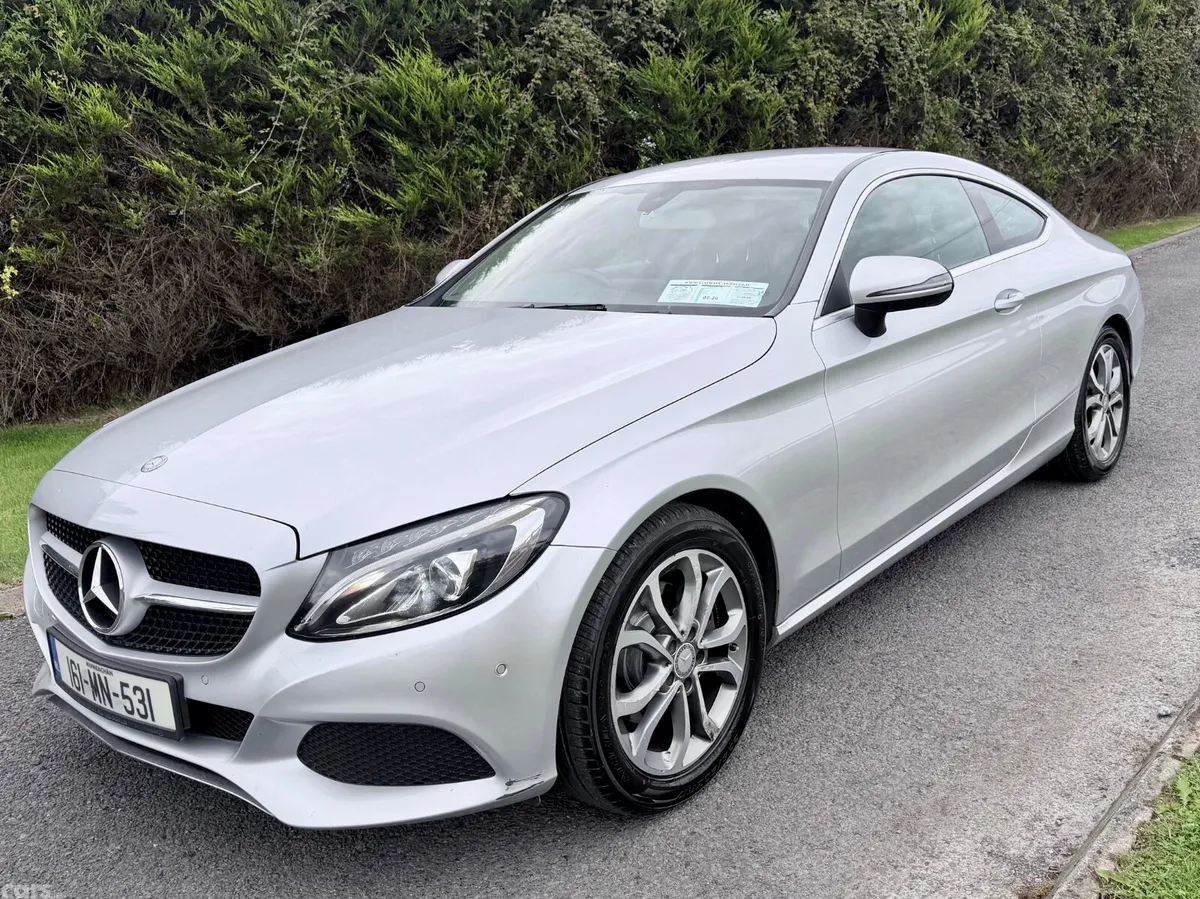 Mercedes-Benz C-Class Coupe, Diesel, 2016, Silver