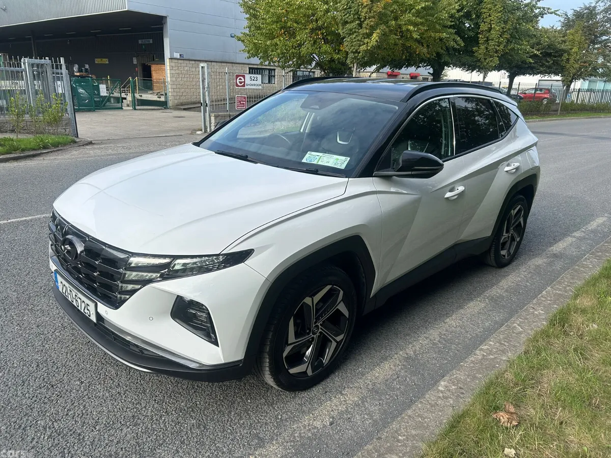 Hyundai Tucson SUV, Petrol Plug-in Hybrid, 2022, White