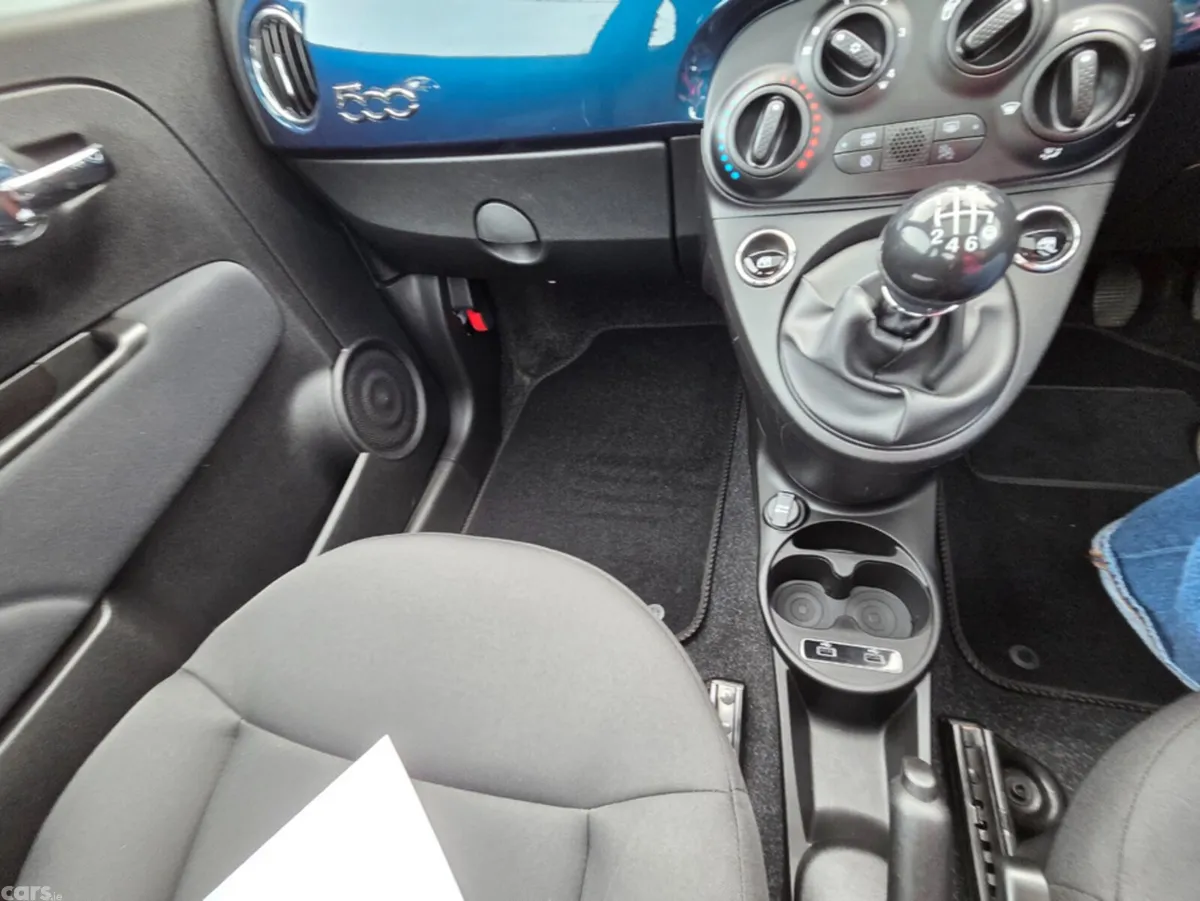 Fiat 500 Hatchback, Petrol, 2024, Blue