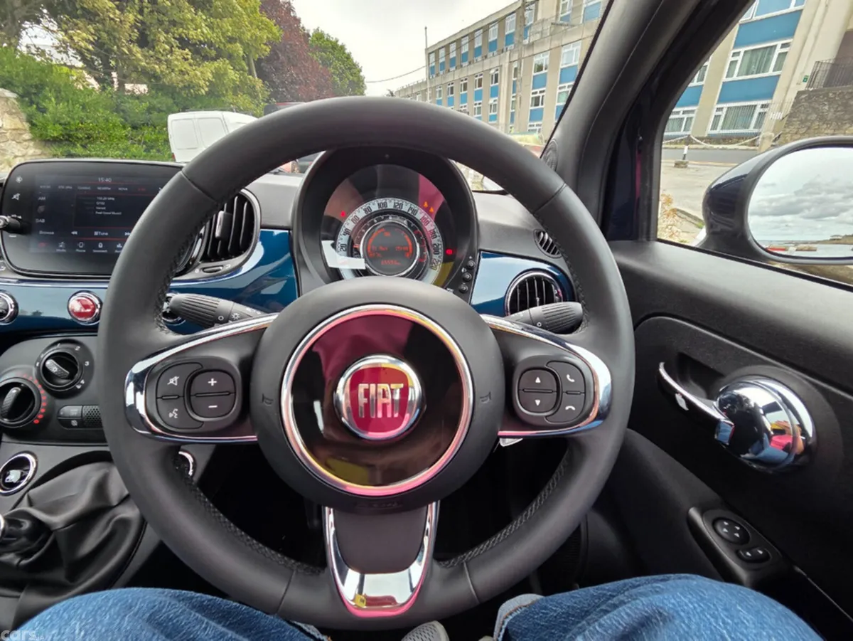 Fiat 500 Hatchback, Petrol, 2024, Blue