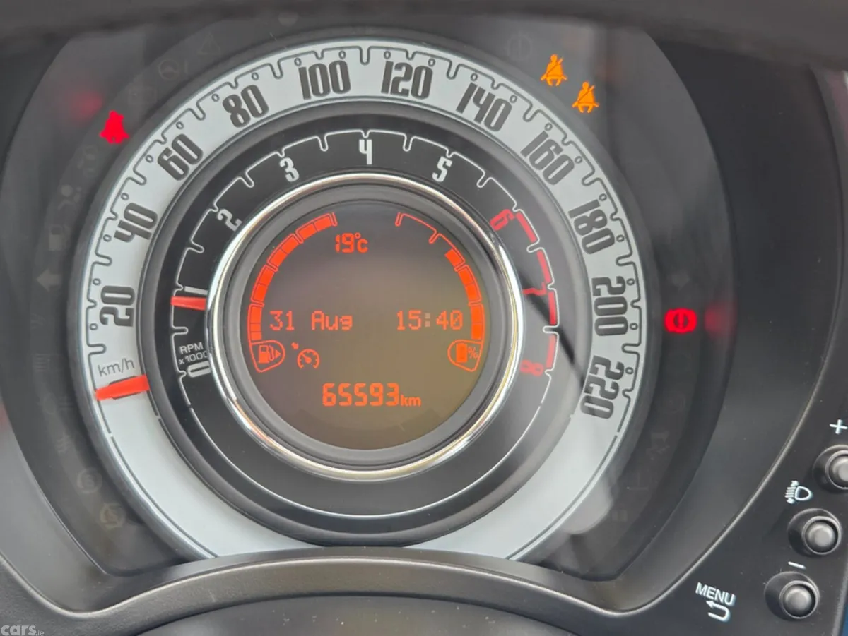 Fiat 500 Hatchback, Petrol, 2024, Blue