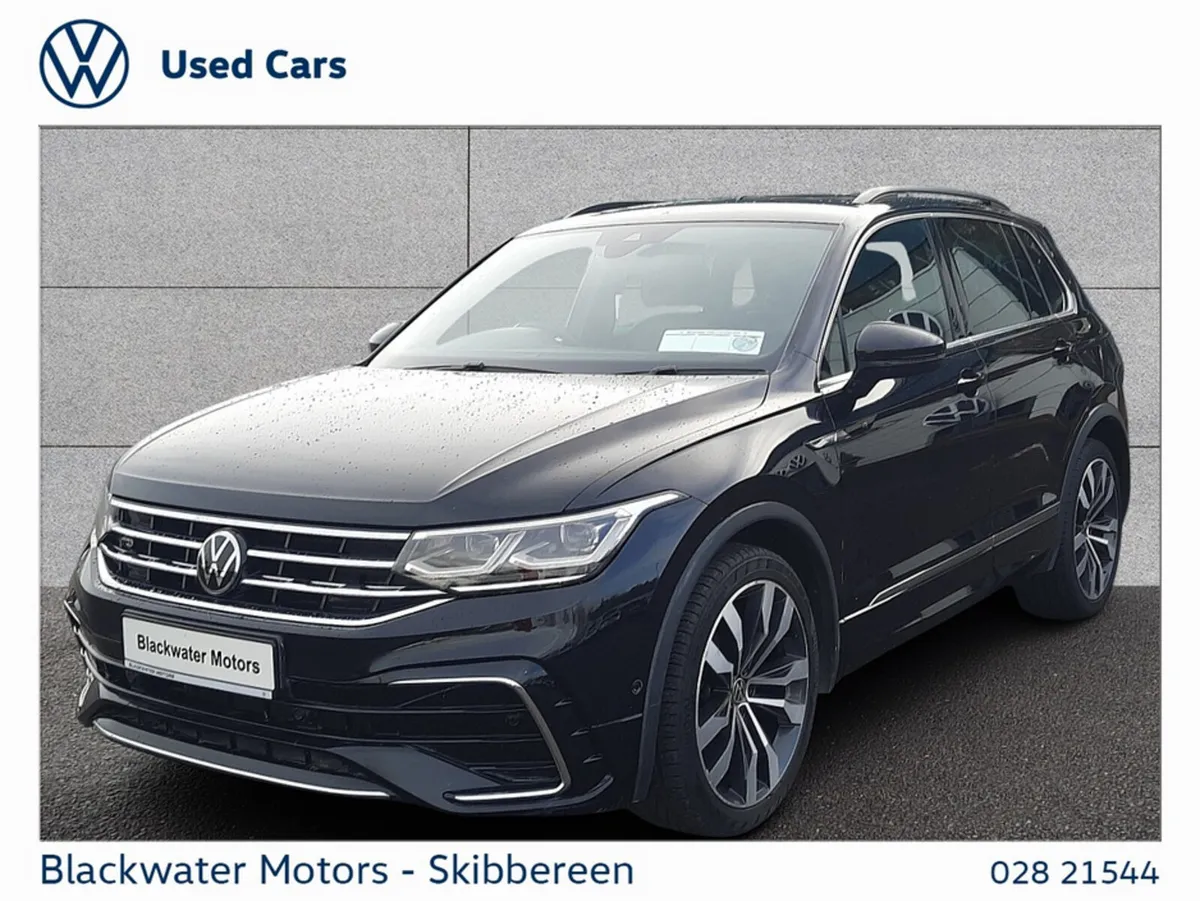 Volkswagen Tiguan SUV, Diesel, 2022, Black