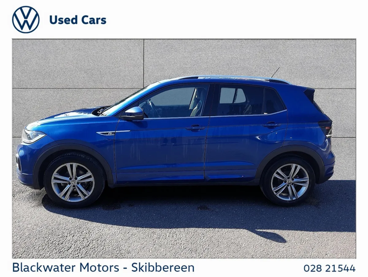 Volkswagen T-Cross Hatchback, Petrol, 2023, Blue