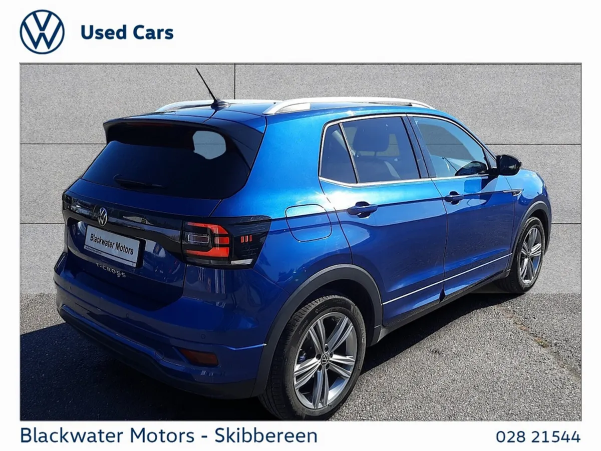 Volkswagen T-Cross Hatchback, Petrol, 2023, Blue