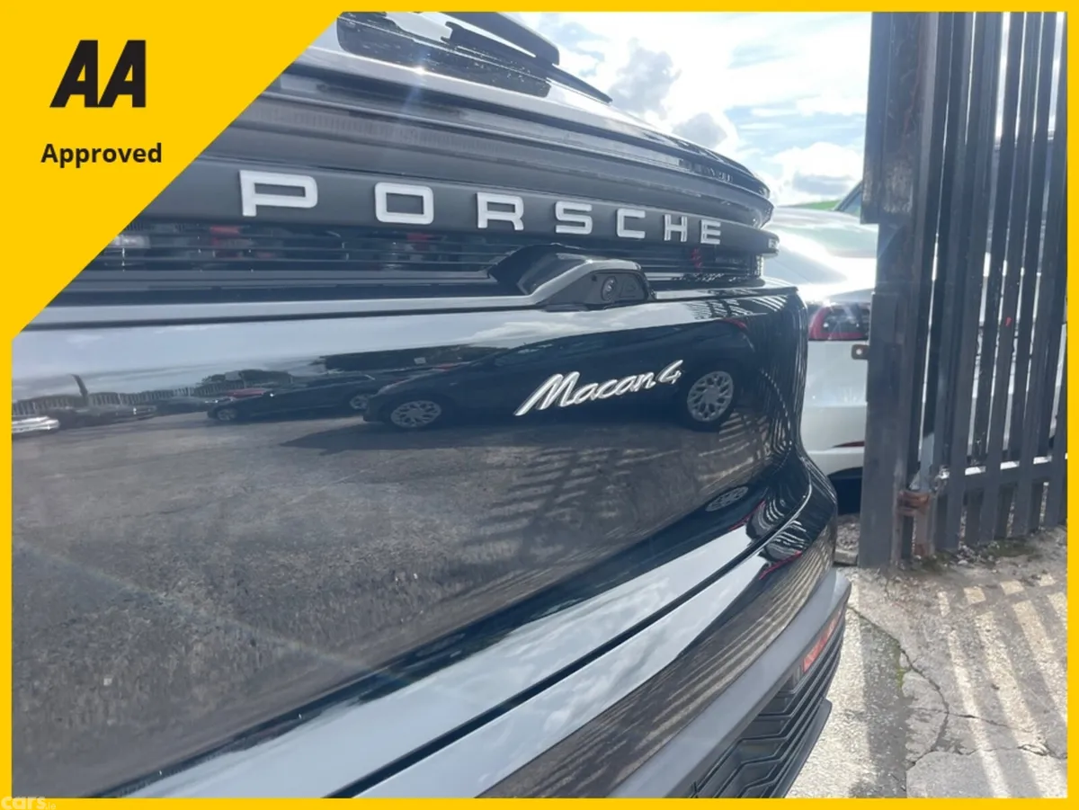 Porsche Macan SUV, Electric, 2024, Black