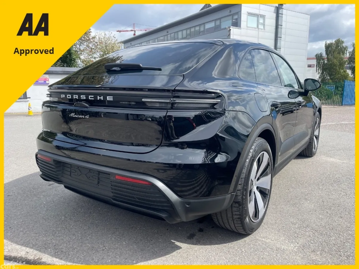Porsche Macan SUV, Electric, 2024, Black