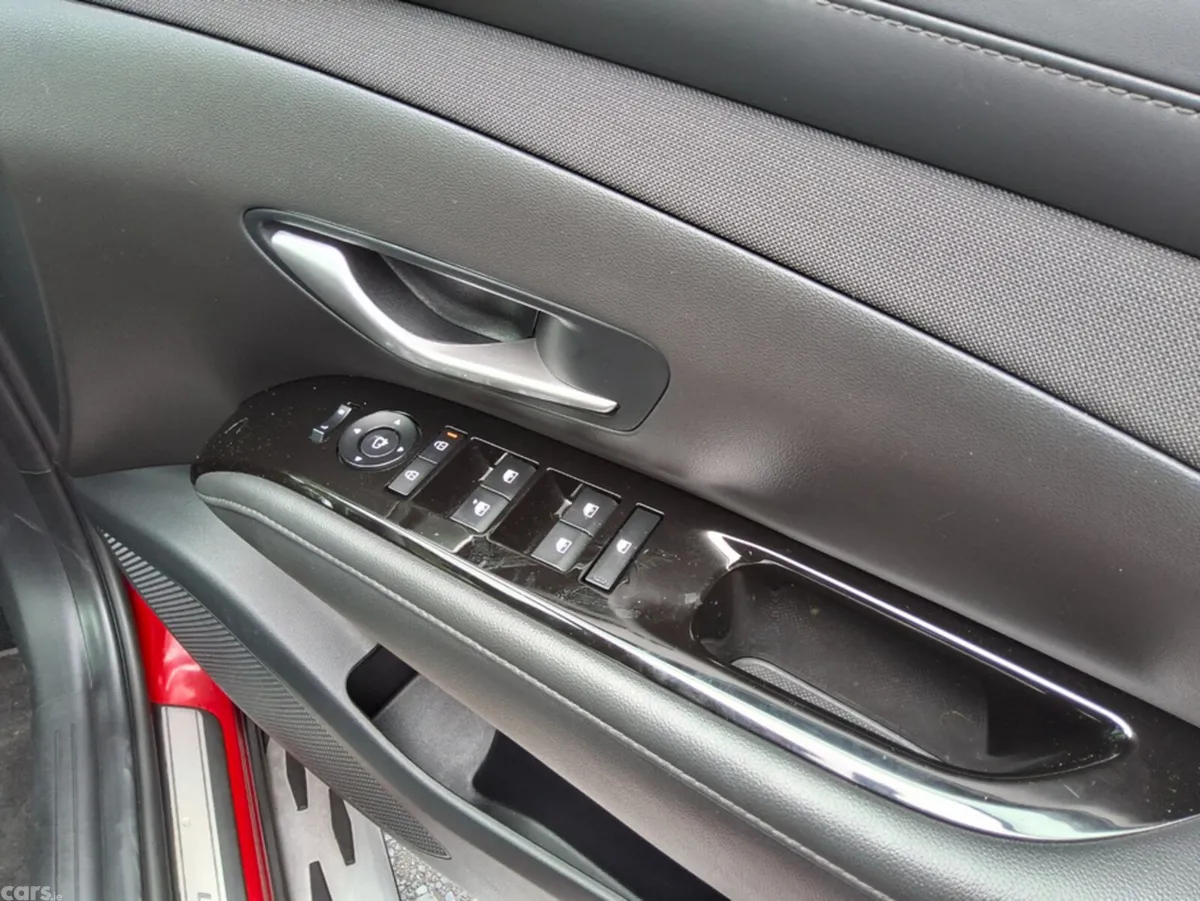 Hyundai Tucson SUV, Petrol Hybrid, 2024, Red