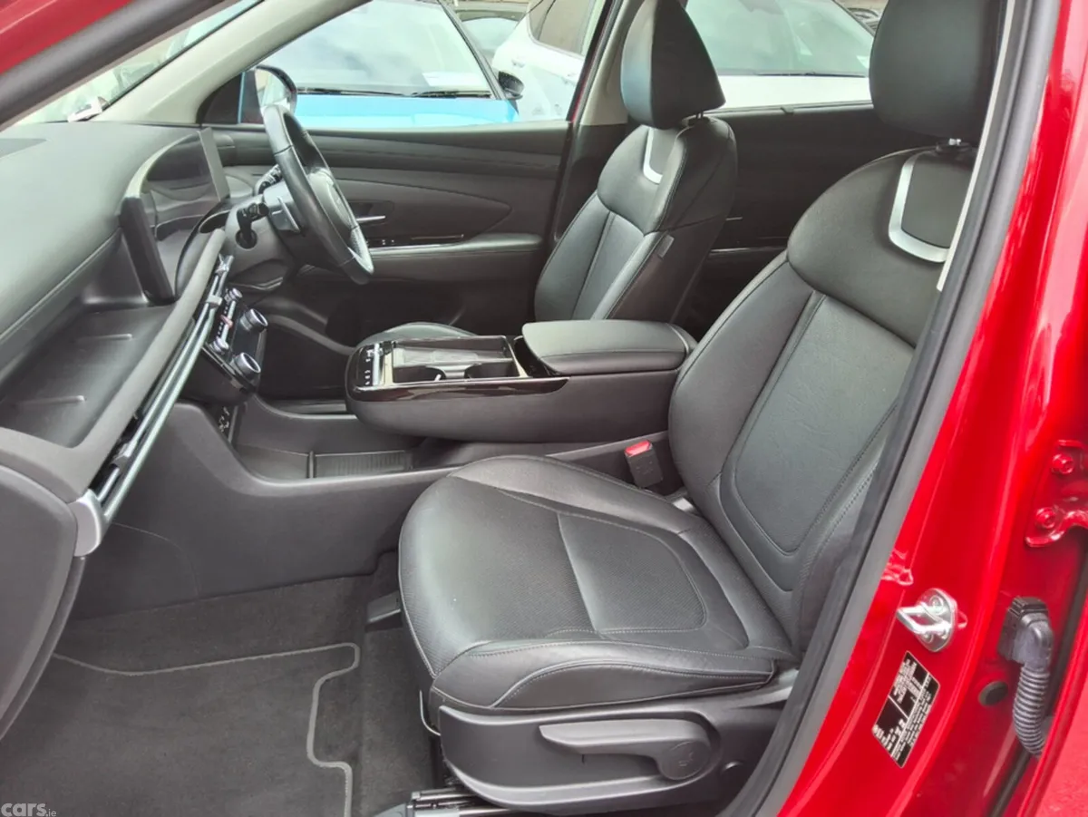 Hyundai Tucson SUV, Petrol Hybrid, 2024, Red