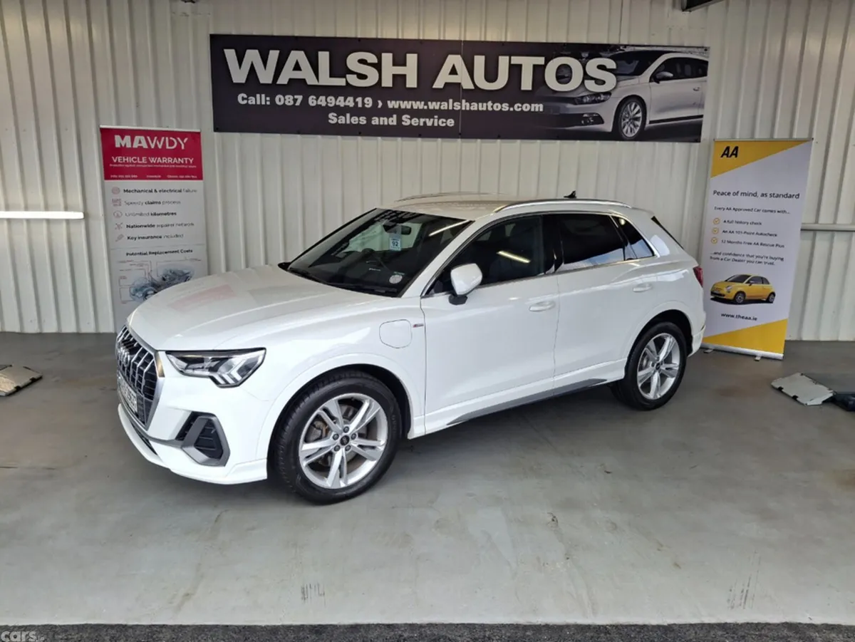 Audi Q3 Estate, Petrol Plug-in Hybrid, 2023, White