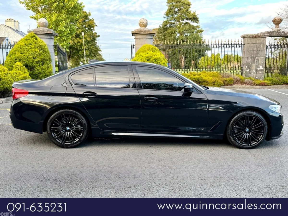 BMW 5-Series Saloon, Diesel, 2019, Black