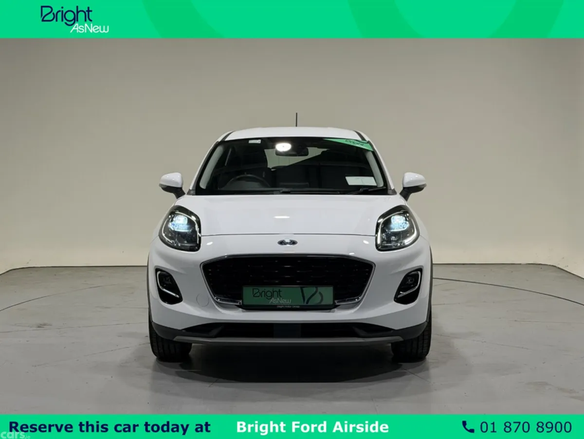 Ford Puma MPV, Petrol Hybrid, 2020, White
