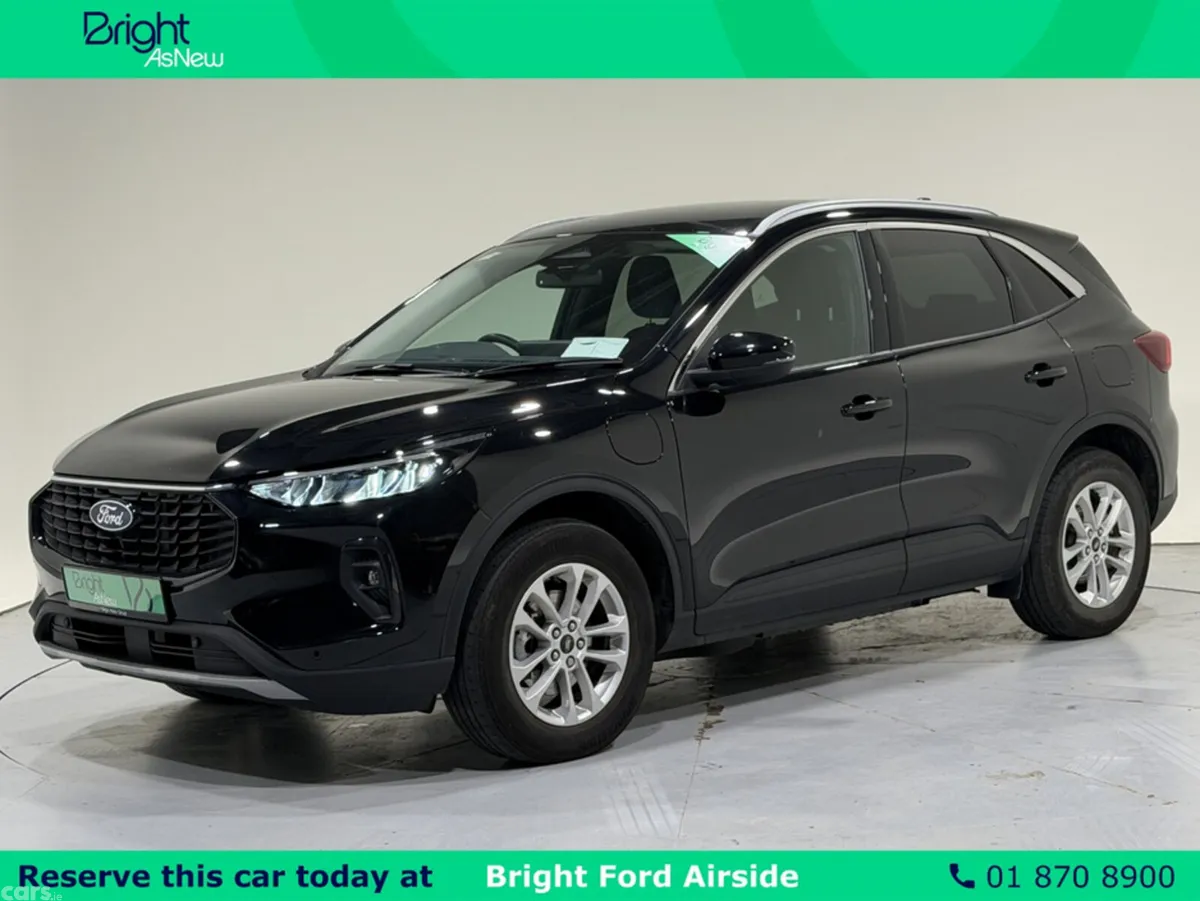 Ford Kuga MPV, Petrol Plug-in Hybrid, 2024, Black