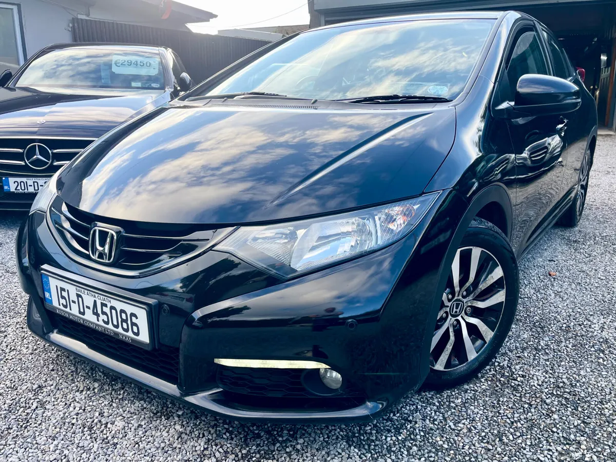 Honda Civic Hatchback, Diesel, 2015, Black