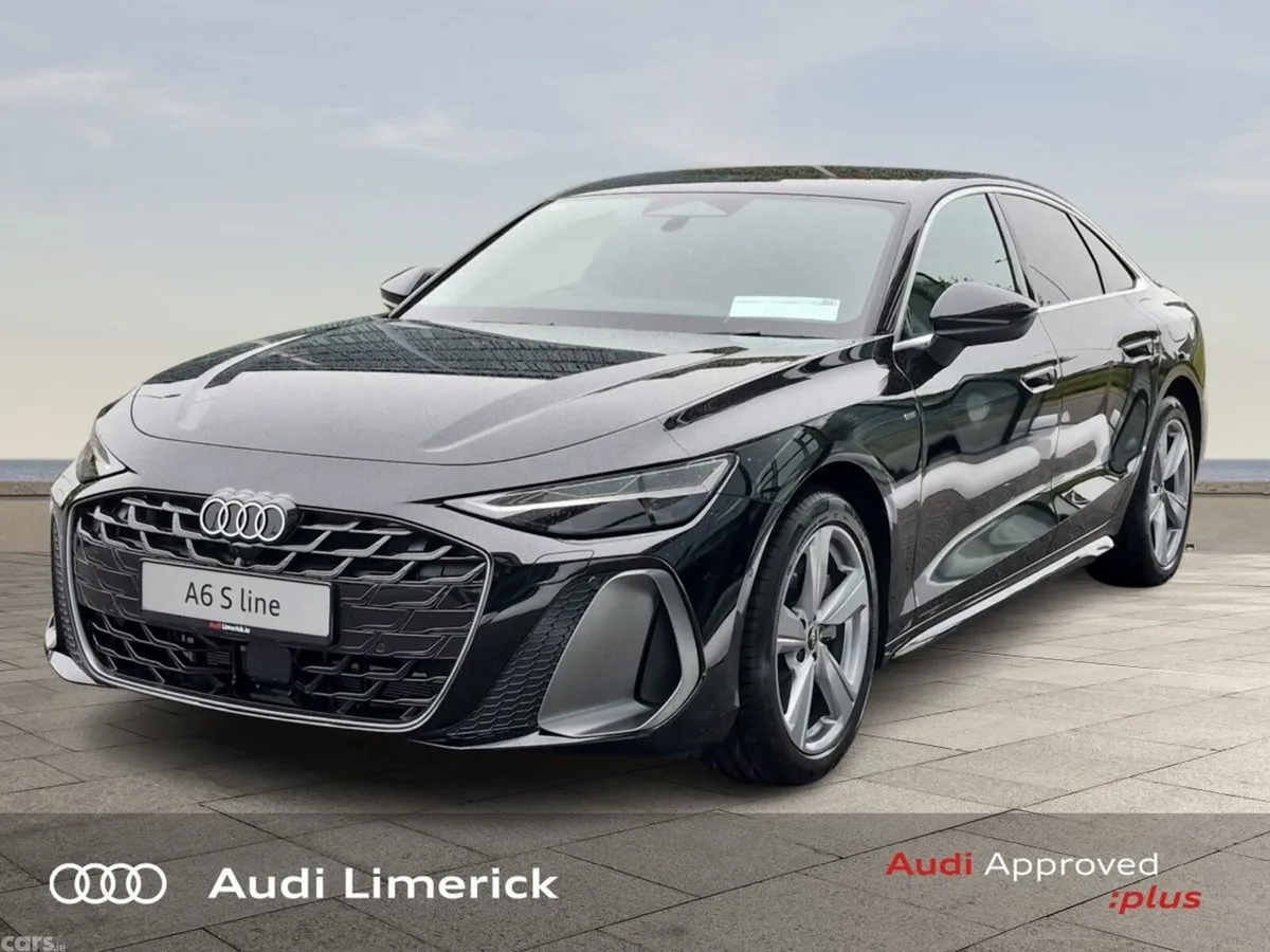 Audi A6 Saloon, Petrol Plug-in Hybrid, 2026, Black