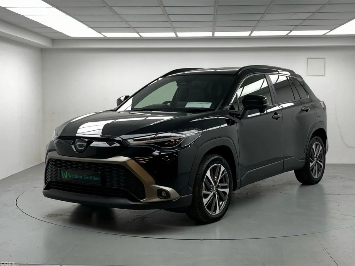 Toyota Corolla Cross SUV, Petrol Hybrid, 2024, Black