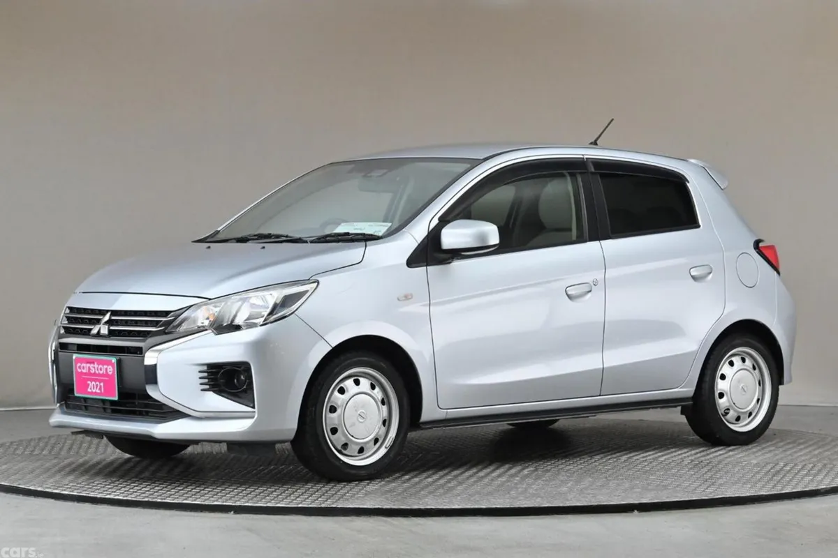 Mitsubishi Mirage Hatchback, Petrol, 2021, Silver