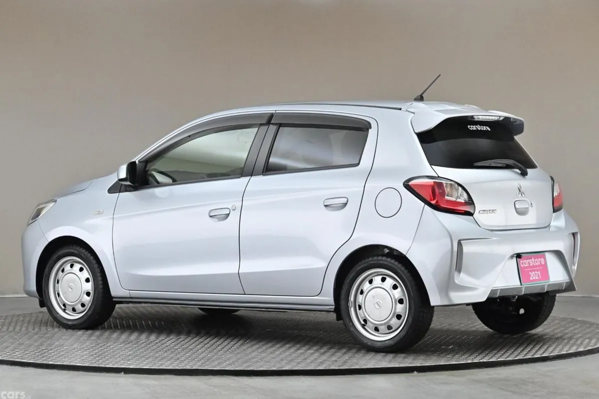 Mitsubishi Mirage Hatchback, Petrol, 2021, Silver