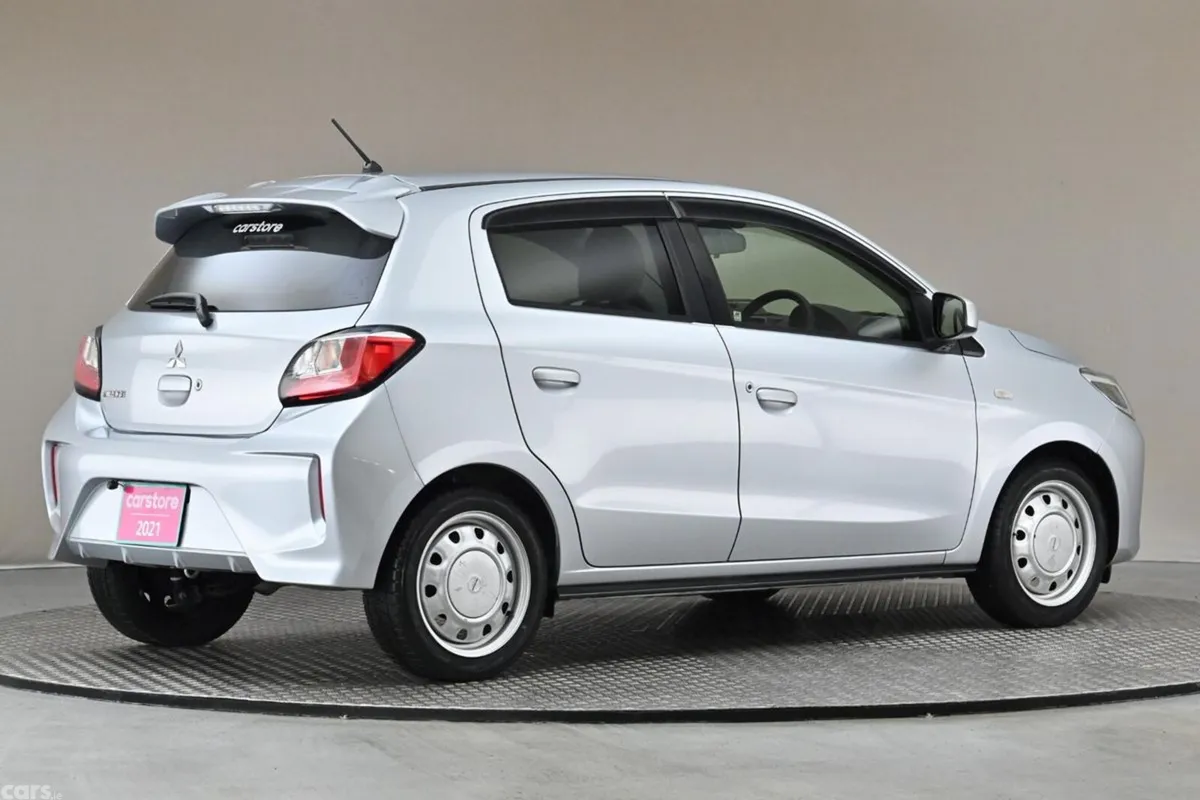 Mitsubishi Mirage Hatchback, Petrol, 2021, Silver