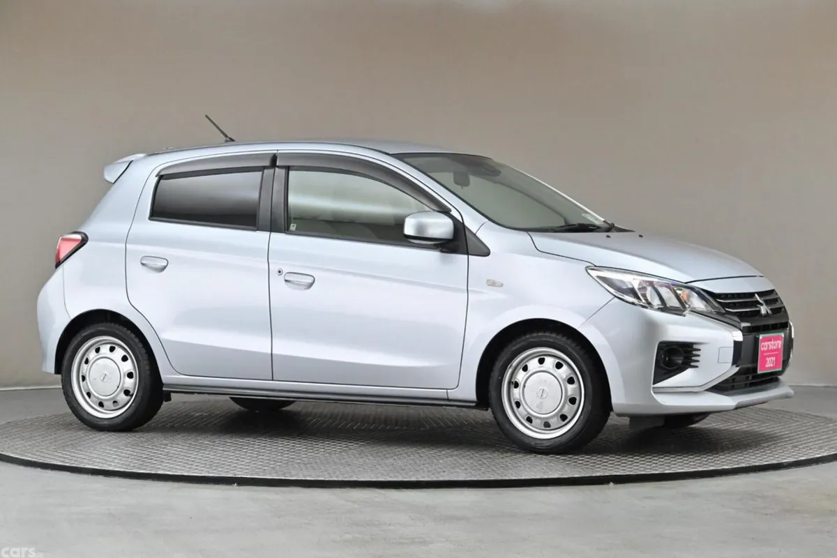 Mitsubishi Mirage Hatchback, Petrol, 2021, Silver