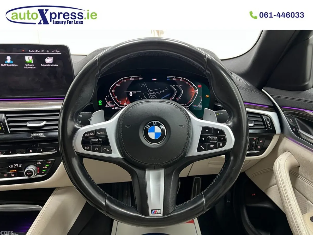 BMW 5-Series Saloon, Diesel, 2021, Grey