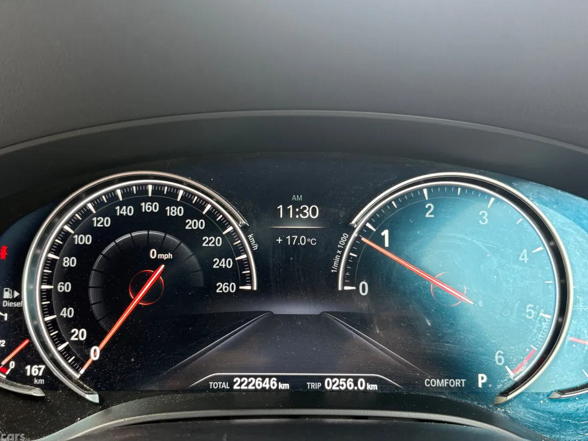 BMW 5-Series Saloon, Diesel, 2017, Blue