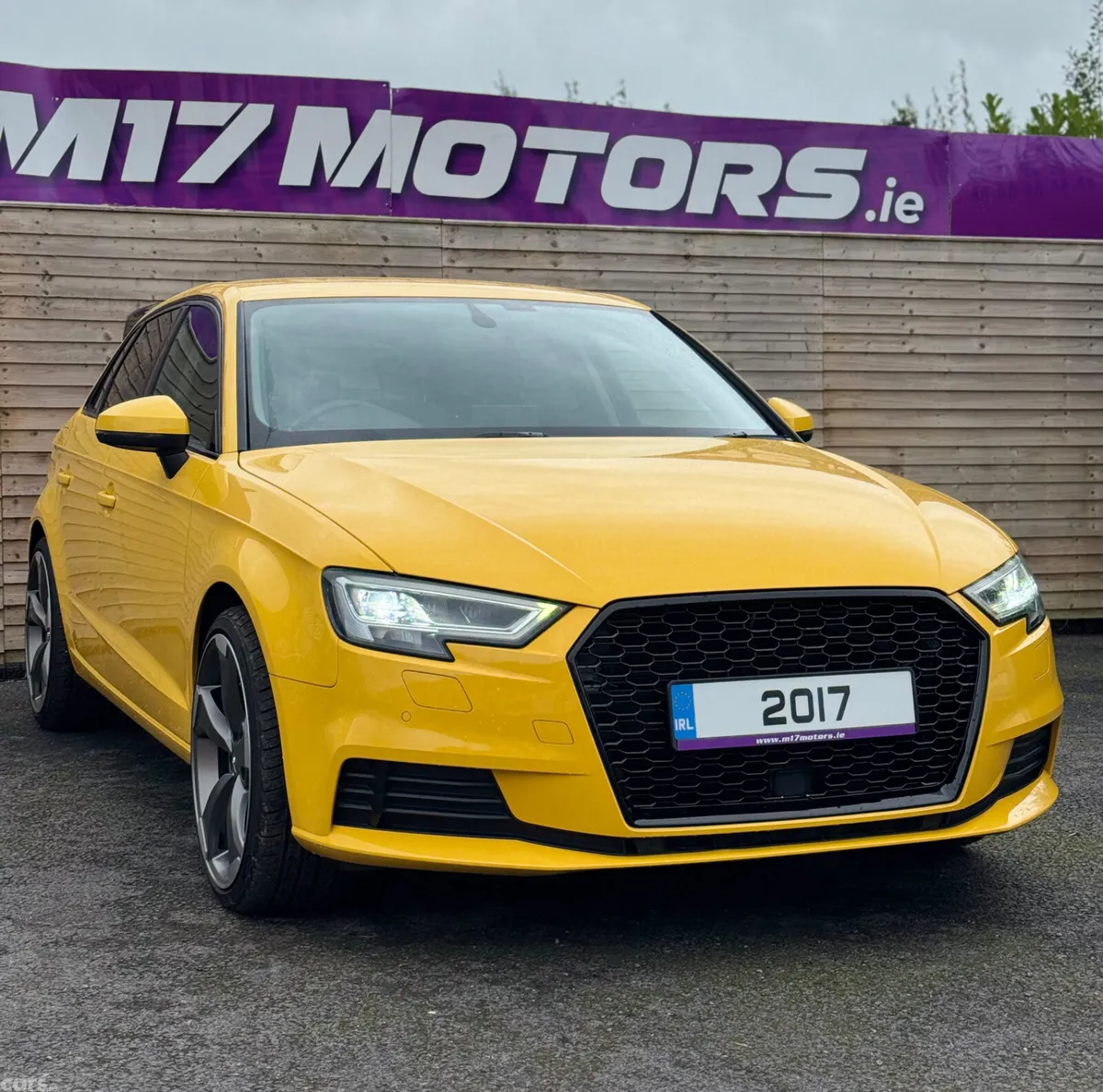 Audi A3 Hatchback, Petrol, 2017, Yellow