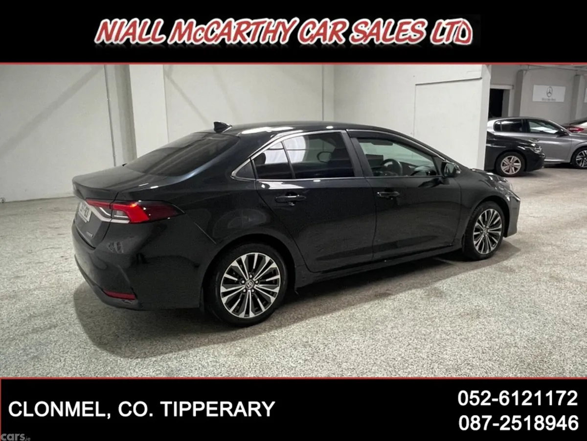 Toyota Corolla Saloon, Petrol Hybrid, 2023, Black